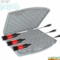 Nash Tackle Coffret Nash 3 Hangers Siren Night Glo Bobbins Small Rouge