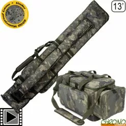 Solar Tackle Pack Bagagerie Solar Undercover Camo 4x13' (2 Pièces)