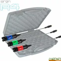 Nash Tackle Coffret Nash 3 Hangers Siren Night Glo Bobbins Small Couleur