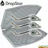 Coffret Carpsounder 3 Hangers Lumineux Dropstar DR-LX2 Transparent