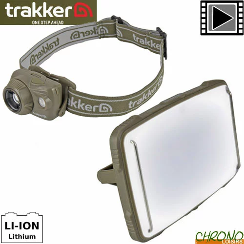 Pack Lampes Trakker Nitelife (Lampe De Biwy + Lampe Frontale) 1 Pack Lampes Trakker Nitelife (Lampe De Biwy + Lampe Frontale)