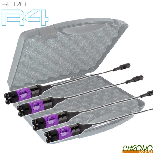 Nash Tackle Coffret Nash 4 Hangers Siren Night Glo Bobbins Small Pourpre 1 Nash Tackle Coffret Nash 4 Hangers Siren Night Glo Bobbins Small Pourpre