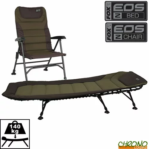Pack Bed Level Chair Fox EOS 2 Standard 1 Pack Bed Level Chair Fox EOS 2 Standard