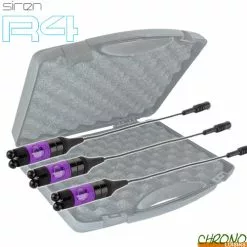 Nash Tackle Coffret Nash 3 Hangers Siren Night Glo Bobbins Small Pourpre