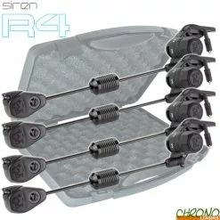 Nash Tackle Coffret Nash 4 Swingers Siren Night Glo Swing Arm Noir