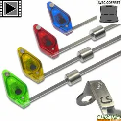 Coffret Carpsounder 4 Balanciers Lumineux Dropstar LX2 Couleur