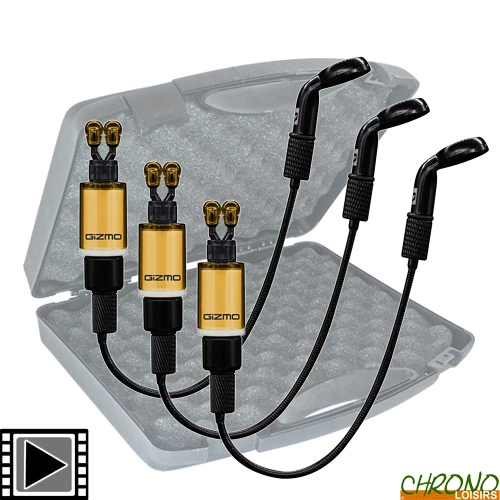 Coffret Sonik 3 Hangers Gizmo Litez Bobbins Jaune 1 Coffret Sonik 3 Hangers Gizmo Litez Bobbins Jaune