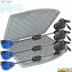 Nash Tackle Coffret Nash 3 Swingers Siren Night Glo Swing Arm Bleu