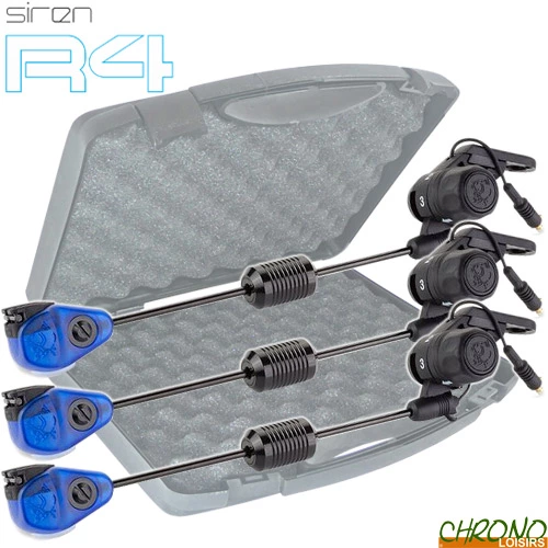 Nash Tackle Coffret Nash 3 Swingers Siren Night Glo Swing Arm Bleu 1 Nash Tackle Coffret Nash 3 Swingers Siren Night Glo Swing Arm Bleu