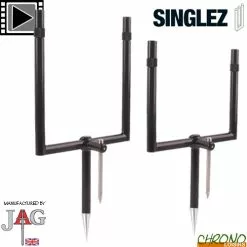 Système Korda Singlez Black Complet AV / AR 2 Cannes