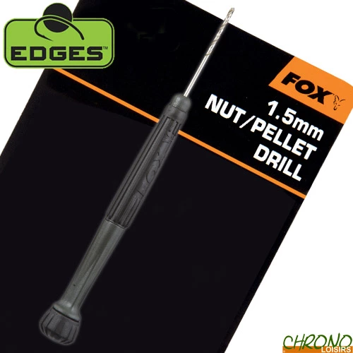Foret Fox Edges Nut Drill 1.5mm 1 Foret Fox Edges Nut Drill 1.5mm