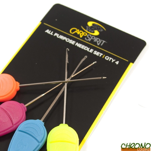 Aiguilles Carp Spirit All Purpose Needle (set De 4) 1 Aiguilles Carp Spirit All Purpose Needle (set De 4)