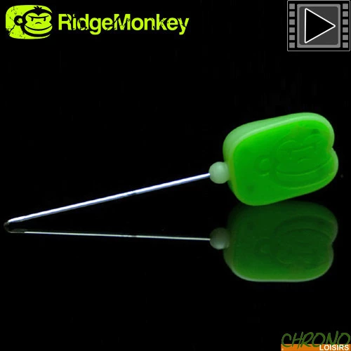 Aiguille Micro Crochet RidgeMonkey Nite Glo Boilie Needle 1 Aiguille Micro Crochet RidgeMonkey Nite Glo Boilie Needle