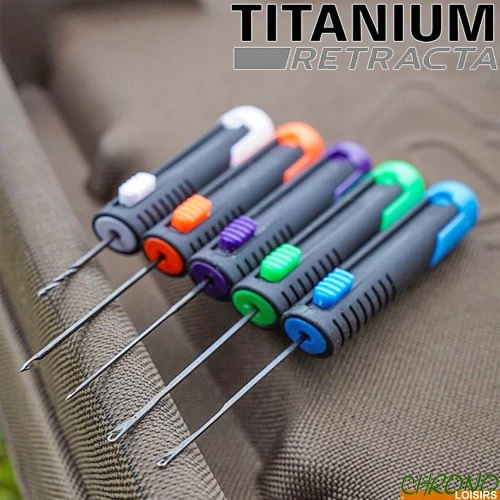 Aiguilles Avid Carp Titanium Retracta (set De 5) 1 Aiguilles Avid Carp Titanium Retracta (set De 5)
