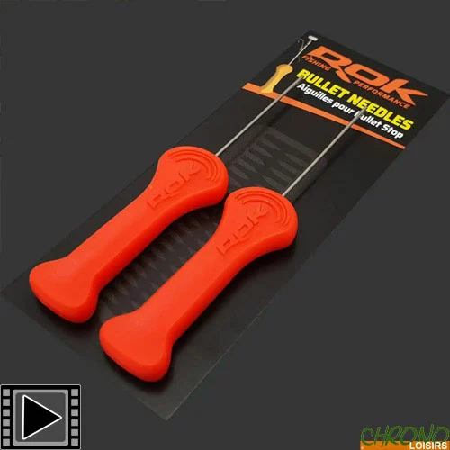 Rok Fishing Aiguilles ROK Pour Bullet Stop (Set De 2) 1 Rok Fishing Aiguilles ROK Pour Bullet Stop (Set De 2)