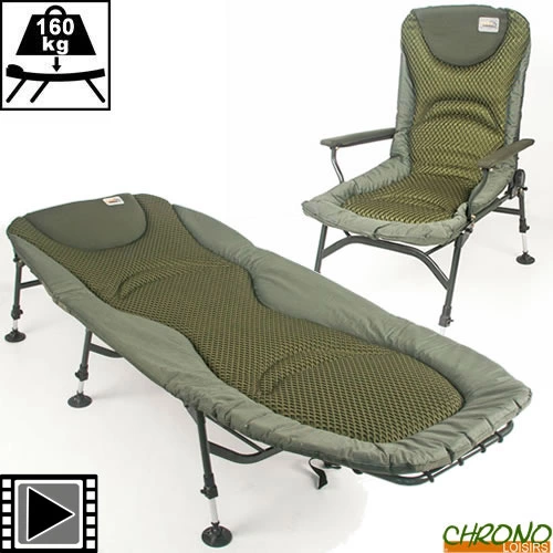 Pack Bed Level Chair Carp Design Green Line Evo 1 Pack Bed Level Chair Carp Design Green Line Evo