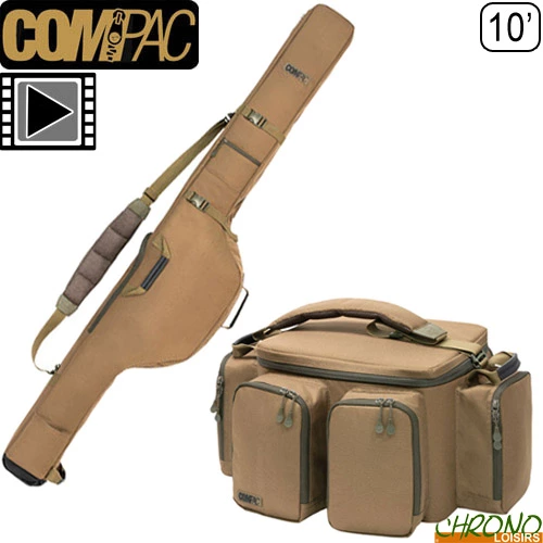 Pack Bagagerie Korda Compac 3x10' (2 Pièces) 1 Pack Bagagerie Korda Compac 3x10' (2 Pièces)