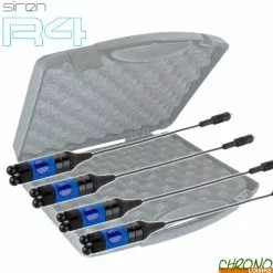 Nash Tackle Coffret Nash 4 Hangers Siren Night Glo Bobbins Small Bleu