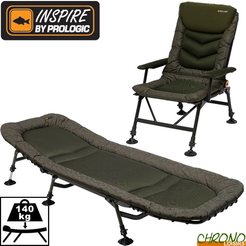 Pack Bed Level Chair Prologic Inspire Recliner 1 Pack Bed Level Chair Prologic Inspire Recliner