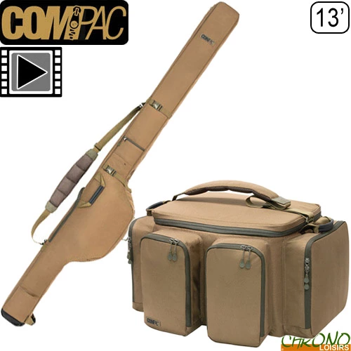 Pack Bagagerie Korda Compac 3x13' (2 Pièces) 1 Pack Bagagerie Korda Compac 3x13' (2 Pièces)