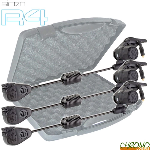 Nash Tackle Coffret Nash 3 Swingers Siren Night Glo Swing Arm Noir 1 Nash Tackle Coffret Nash 3 Swingers Siren Night Glo Swing Arm Noir