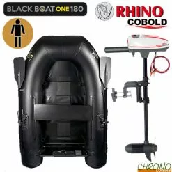 Pack Navigation Carp Spirit Black Boat One 180 Cobold 18lb