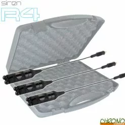 Nash Tackle Coffret Nash 3 Hangers Siren Night Glo Bobbins Small Noir