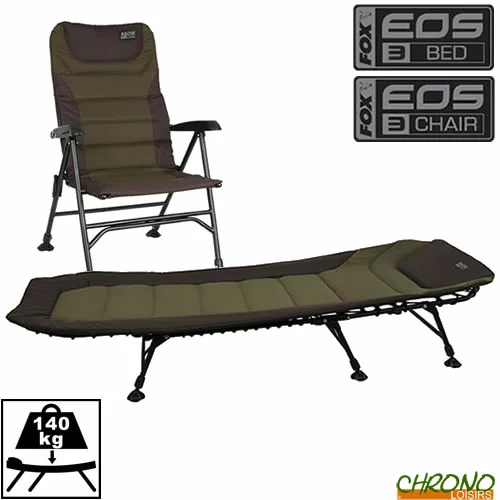 Pack Bed Level Chair Fox EOS 3 Wide 1 Pack Bed Level Chair Fox EOS 3 Wide