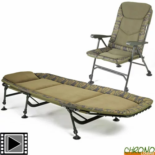 Pack Bed Level Chair Prowess Nightfall Camou 6 Pieds 1 Pack Bed Level Chair Prowess Nightfall Camou 6 Pieds