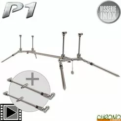 Solar Tackle Rod Pod Solar P1 Worldwide Pod 3 Cannes (Buzz Bar Réglable)