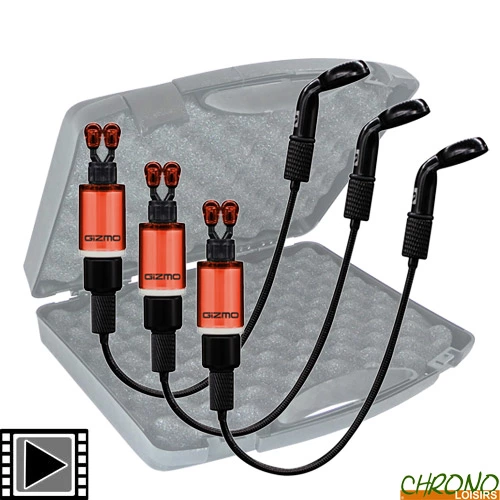 Coffret Sonik 3 Hangers Gizmo Litez Bobbins Rouge 1 Coffret Sonik 3 Hangers Gizmo Litez Bobbins Rouge