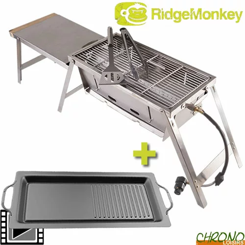 Pack De Cuisson RidgeMonkey Grilla BBQ Hotplate 1 Pack De Cuisson RidgeMonkey Grilla BBQ Hotplate