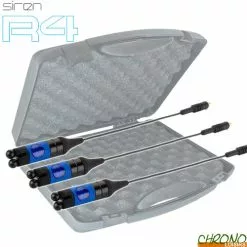 Nash Tackle Coffret Nash 3 Hangers Siren Night Glo Bobbins Small Bleu