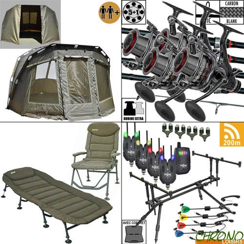 Combo Carp Zoom 12' Mesh Pro 4 Cannes 1 Combo Carp Zoom 12' Mesh Pro 4 Cannes