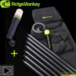 Pack RidgeMonkey Marqueur Markapole 7m + Balise Lumineuse Markalite