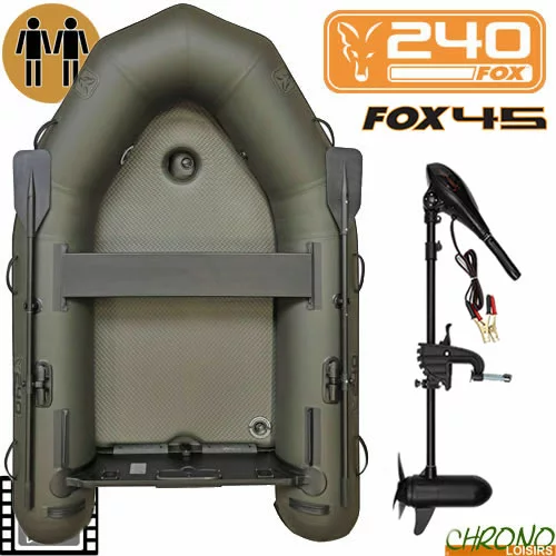 Pack Navigation Fox Boat 240 Vert Plancher Air 45lbs 1 Pack Navigation Fox Boat 240 Vert Plancher Air 45lbs