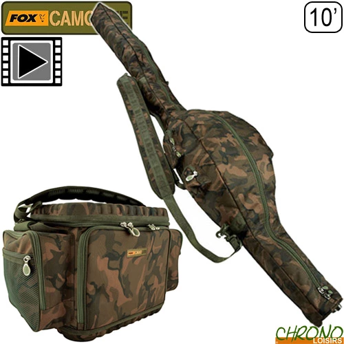 Pack Bagagerie Fox Camolite 3x10' (2 Pièces) 1 Pack Bagagerie Fox Camolite 3x10' (2 Pièces)