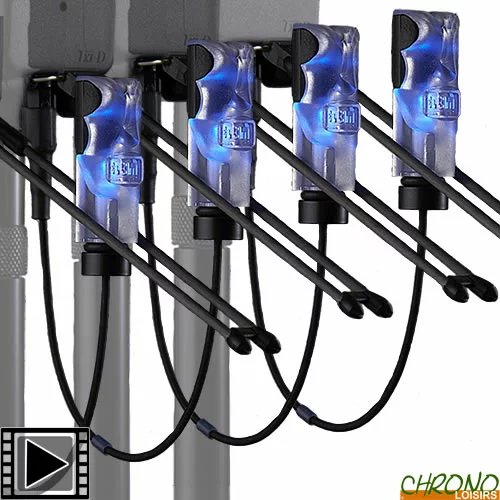 Hanger Delkim Nitelite Set Illuminated Bleu (les 4) 1 Hanger Delkim Nitelite Set Illuminated Bleu (les 4)