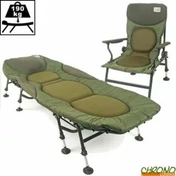 Pack Bed Level Chair Carp Design Pro Green Line