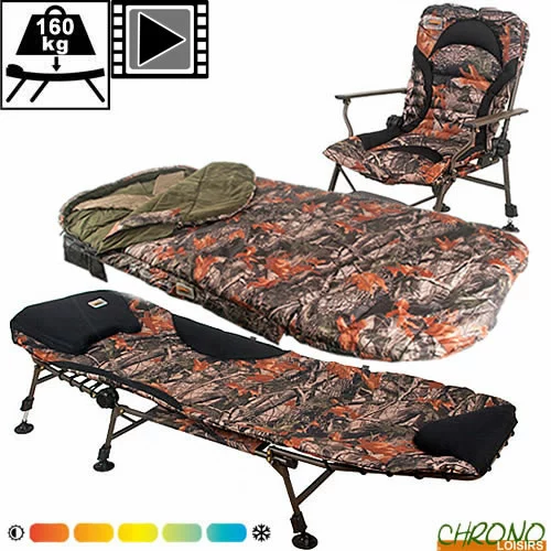 Pack Confort Carp Design Camo Line Recliner 1 Pack Confort Carp Design Camo Line Recliner