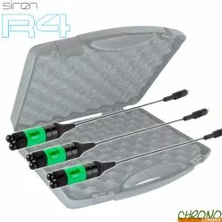 Nash Tackle Coffret Nash 3 Hangers Siren Night Glo Bobbins Small Vert