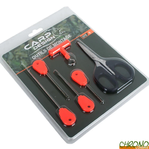 Outils Carp Design 6 Pièces 1 Outils Carp Design 6 Pièces